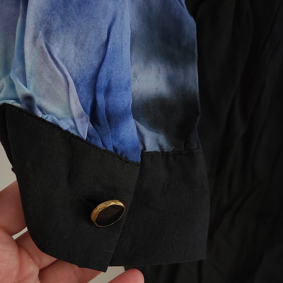 Zara tie-dye blouse Size M - Picture 2 of 11